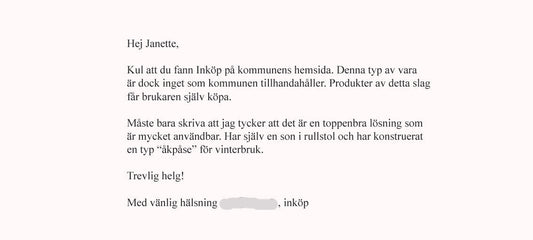 Det blev ett nej - men ändå ett ja