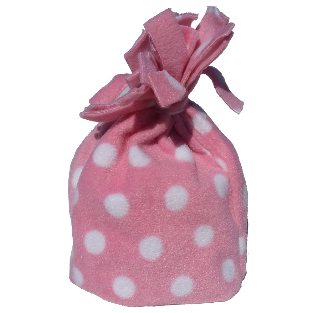 Cab-on Beanie - Pink Focused Dots