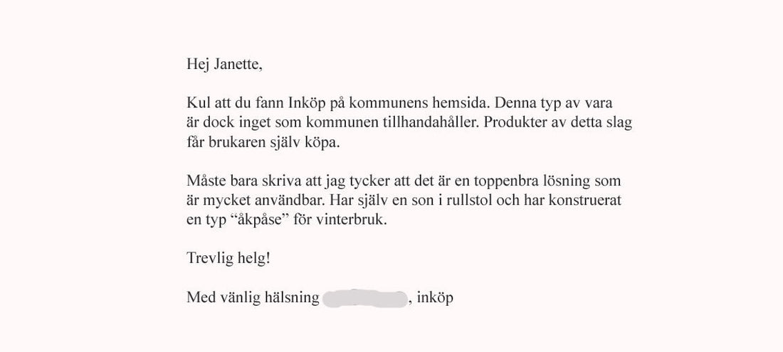 Det blev ett nej - men ändå ett ja