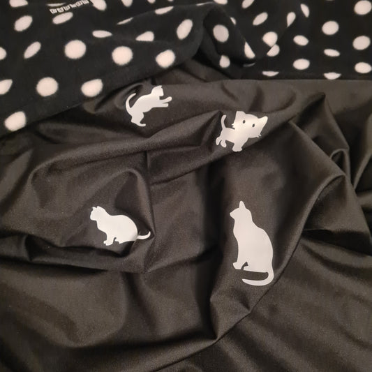 Cab-on Glow - Cats - Black Focused Dots/Black (strl M)