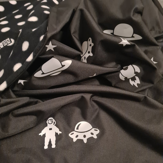 Cab-on Glow - Space - Black Focused Dots/Black (strl M)